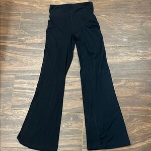 Aeropostale Black Flared Leggings